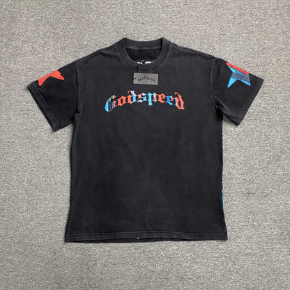 Remera Godspeed Pastel Cowboy Negra