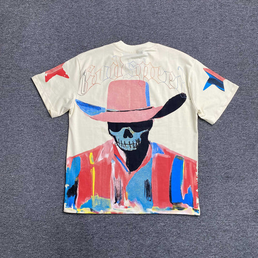 Remera Godspeed Pastel Cowboy Crema