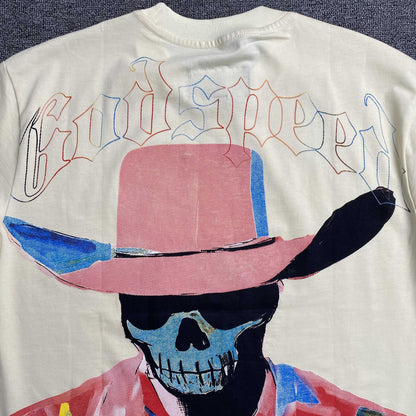 Remera Godspeed Pastel Cowboy Crema