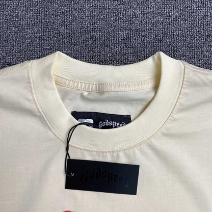Remera Godspeed Pastel Cowboy Crema
