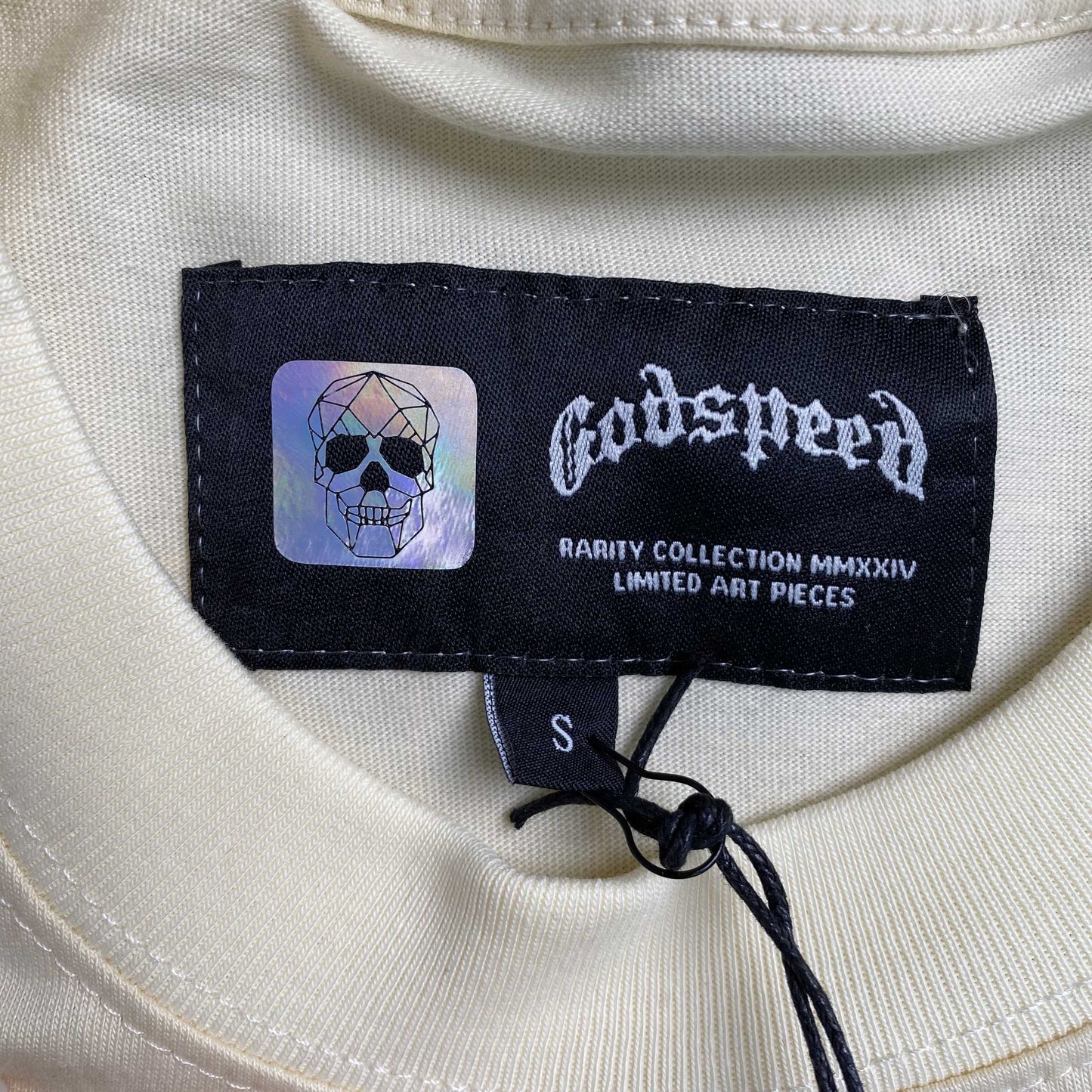 Remera Godspeed Pastel Cowboy Crema