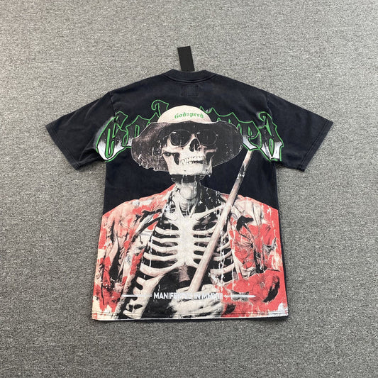 Remera Godspeed Pool Shark Negra