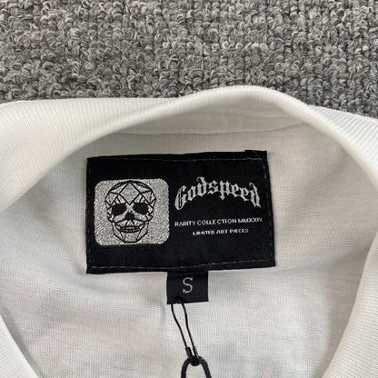 Remera Godspeed Pool Shark Blanca