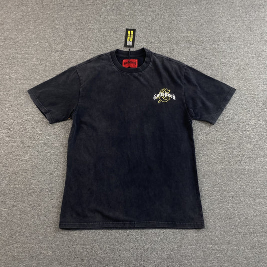 Remera Godspeed Skeleton Eagle Hunter Negra