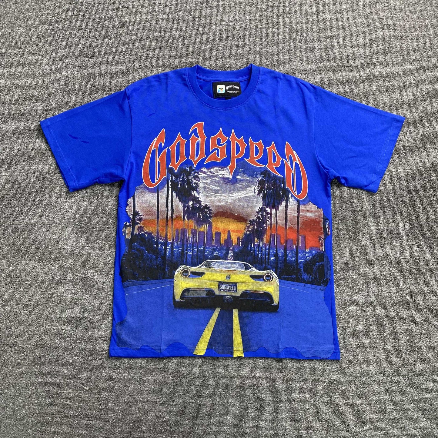 Remera Godspeed Sunset BLVD Azul
