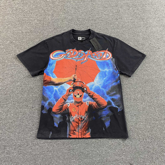 Remera Godspeed Supreme Reig Negra