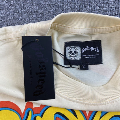 Remera Godspeed Wave Runner Crema