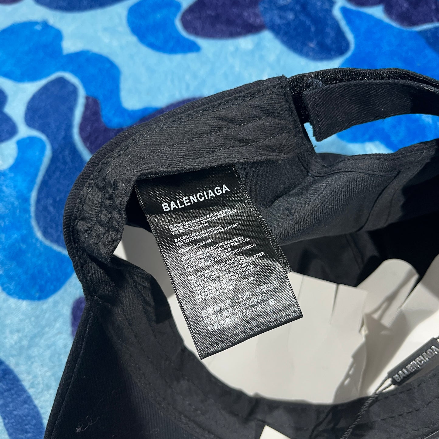 Gorra Balenciaga Paris 10 Negra