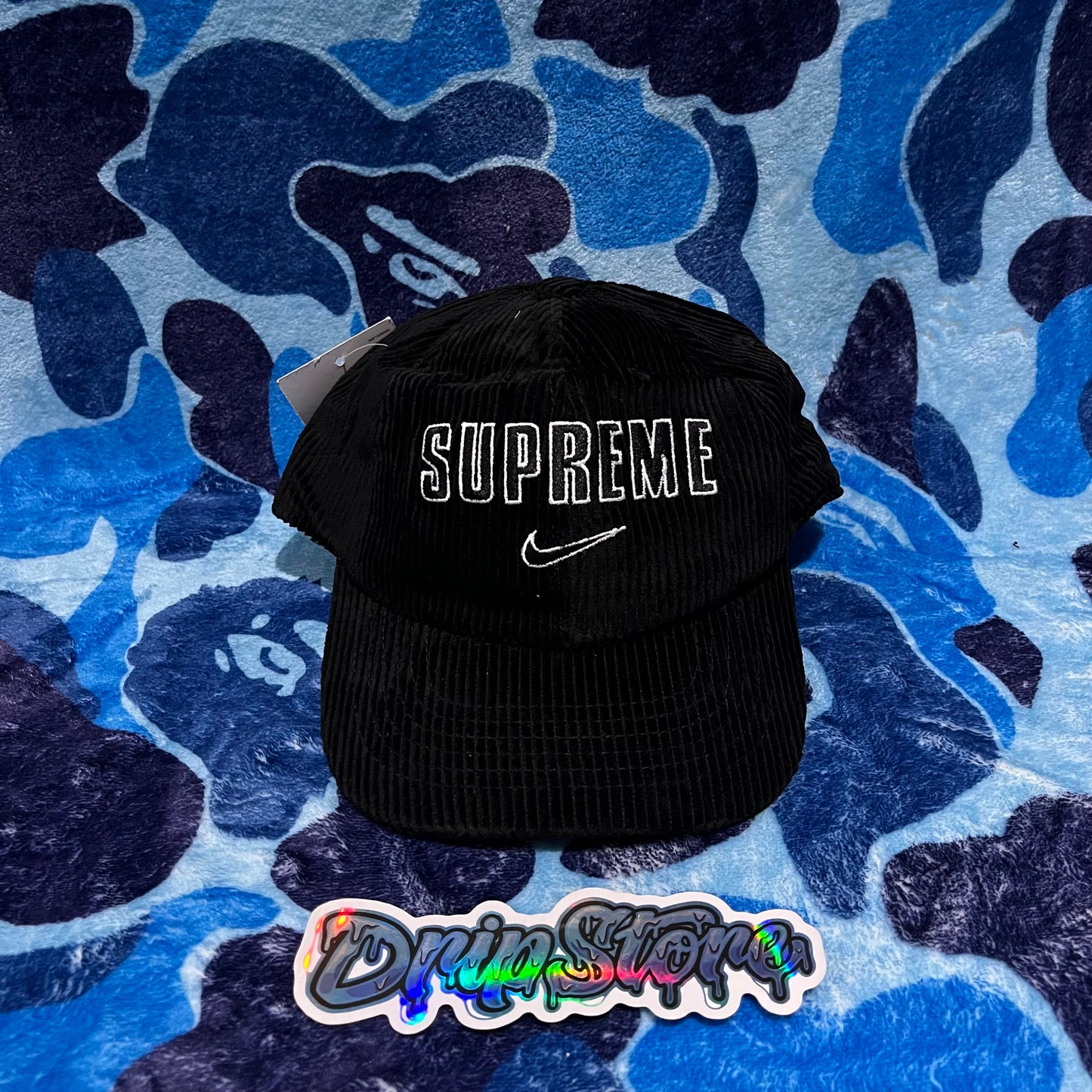 Gorra Supreme x Nike Negra