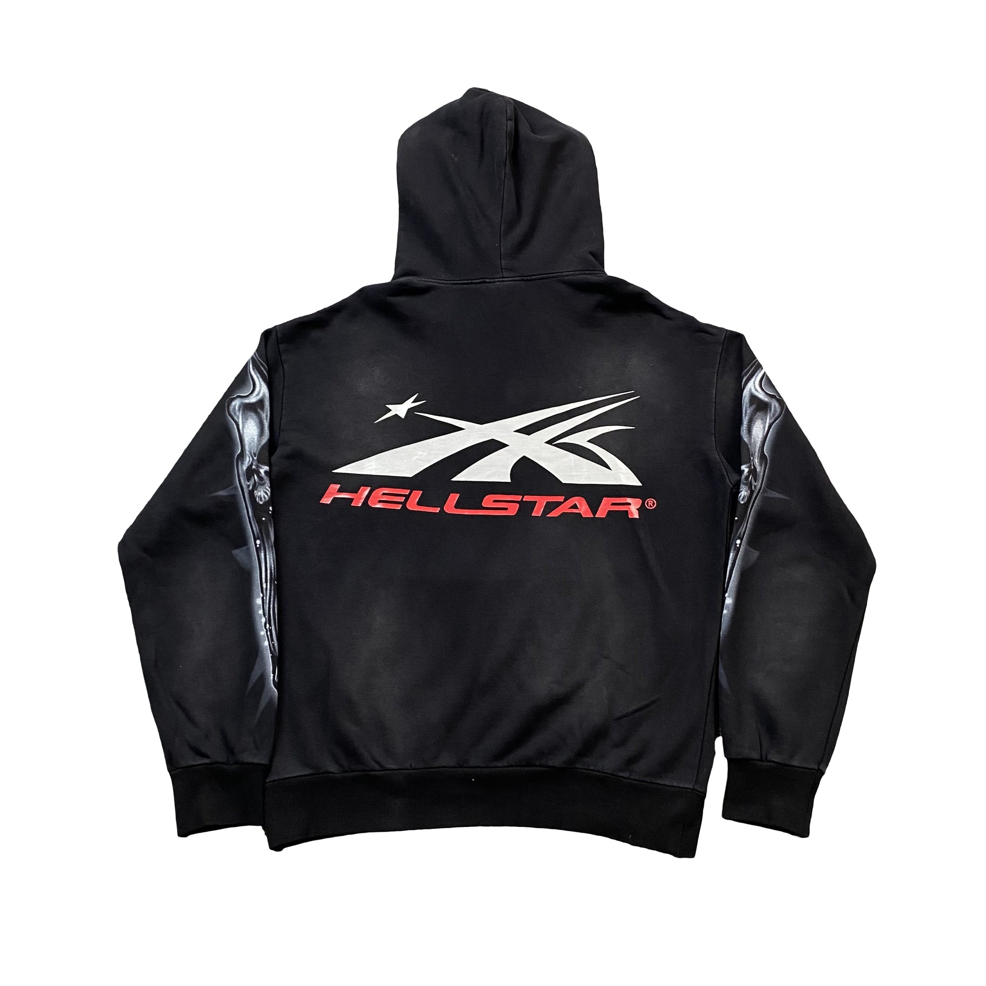 hellstar-airbrushed-skull-hoodie-black-2-Drip Store Argentina