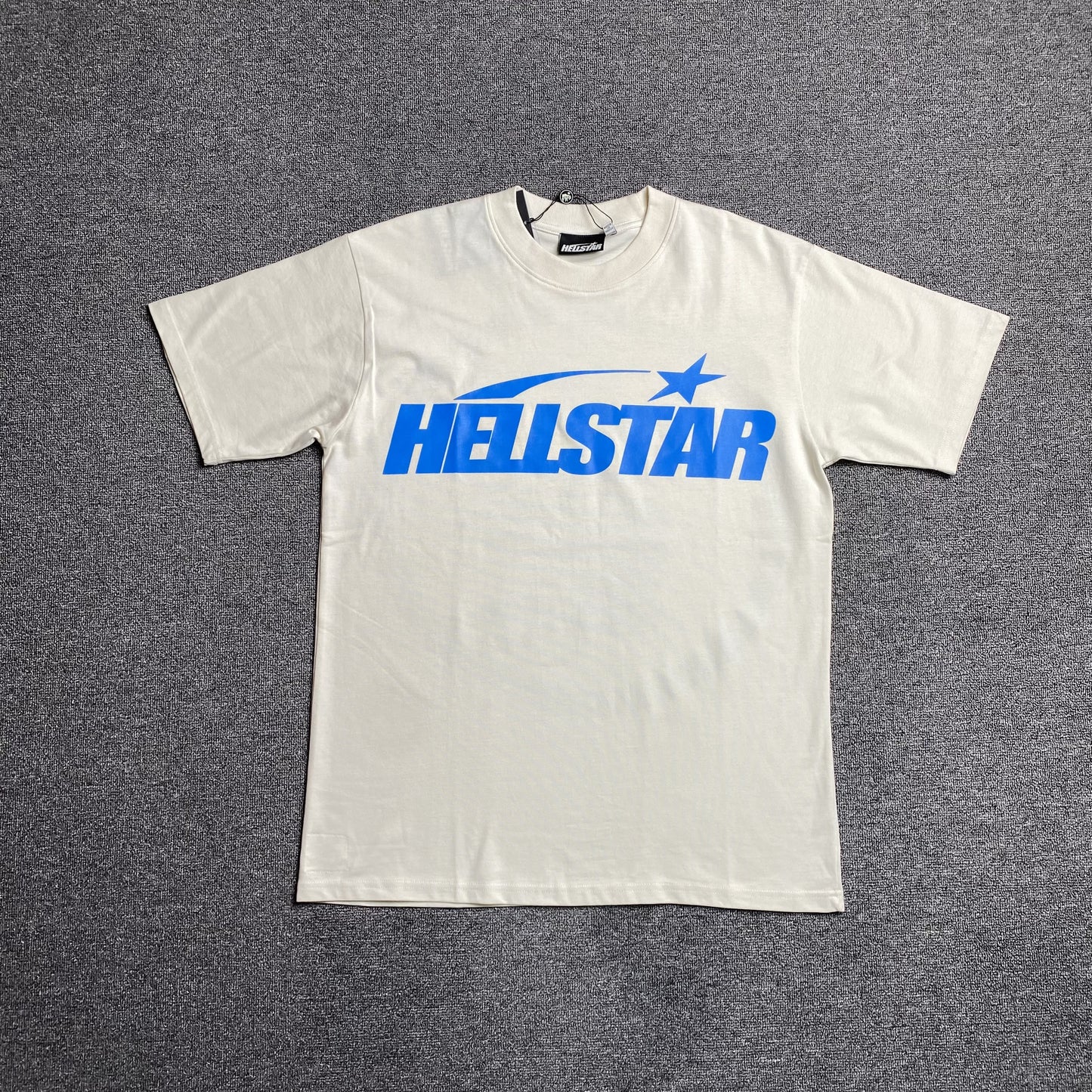 hellstar-clasic-gel-print-blue-tee-white-Drip Store Argentina