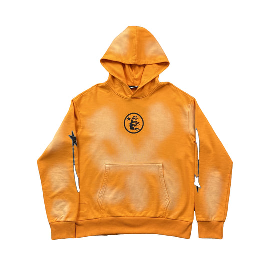hellstar-fire-hoodie-orange-Drip Store Argentina