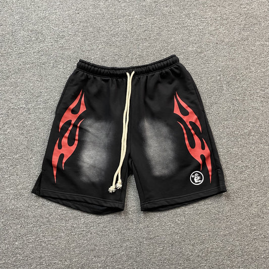 hellstar-flame-shorts-black-Drip Store Argentina
