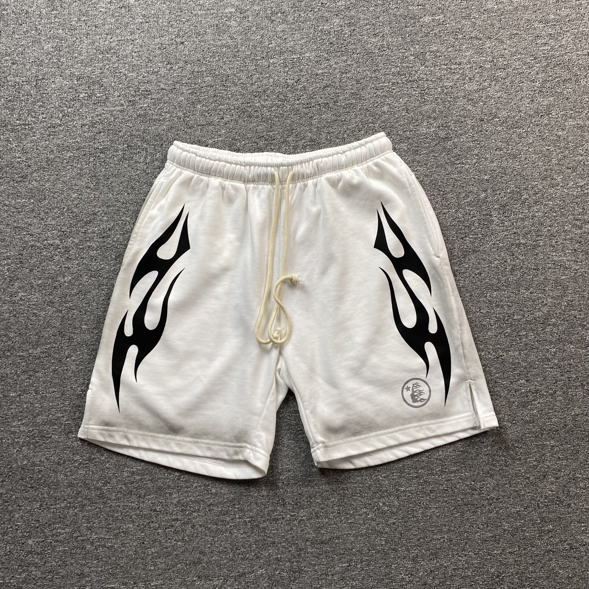 hellstar-flame-shorts-white-Drip Store Argentina