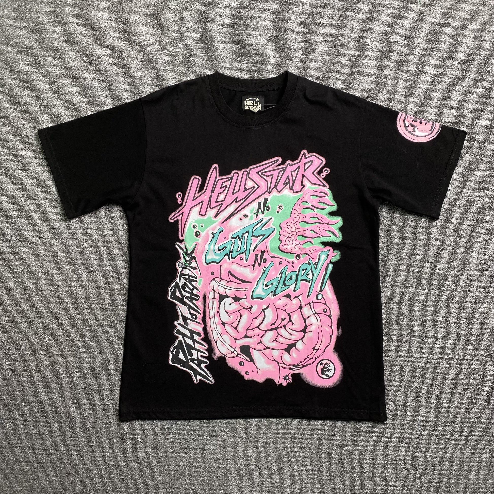 hellstar-no-guts-no-glory-tee-black-Drip Store Argentina