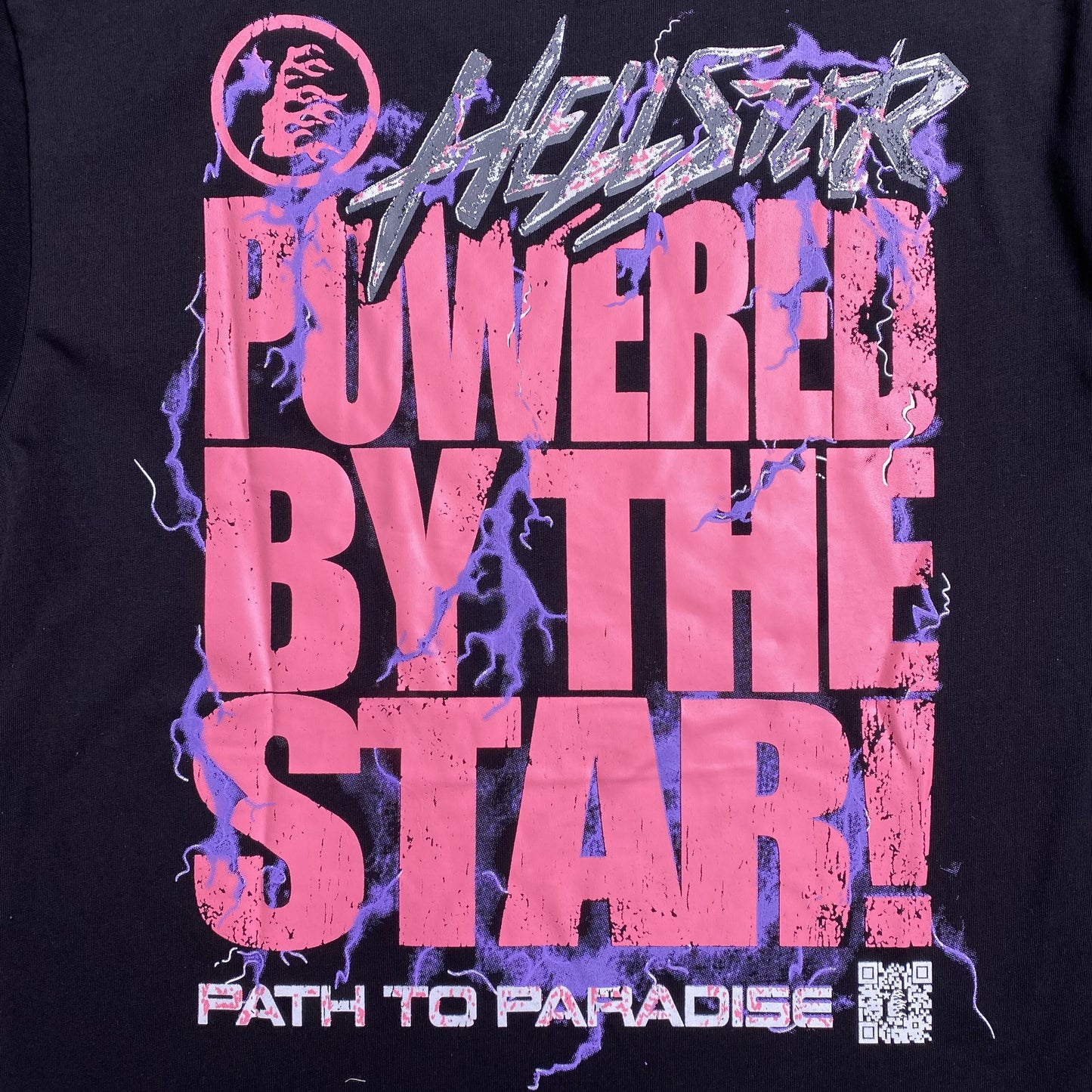 hellstar-records-powered-by-the-star-tee-black-3-Drip Store Argentina