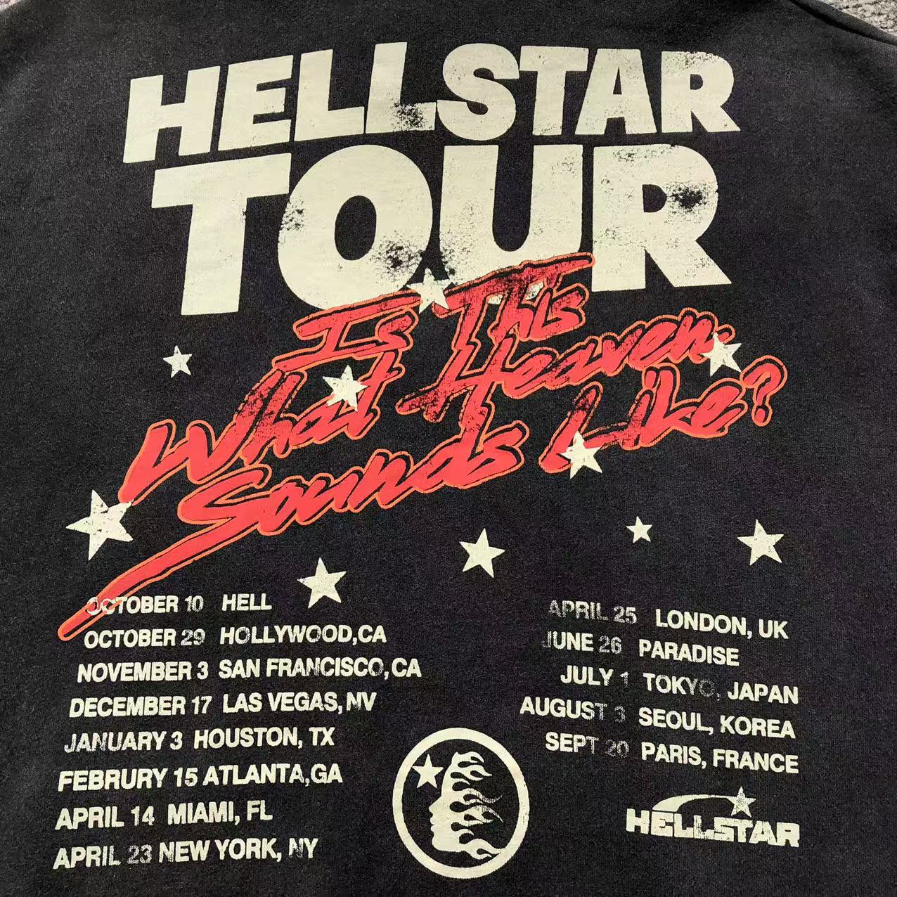 Buzo Hellstar Records World Tour Negro