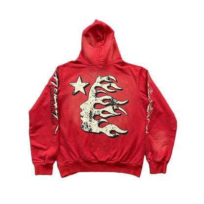 hellstar-studios-records-hoodie-red-2-Drip Store Argentina