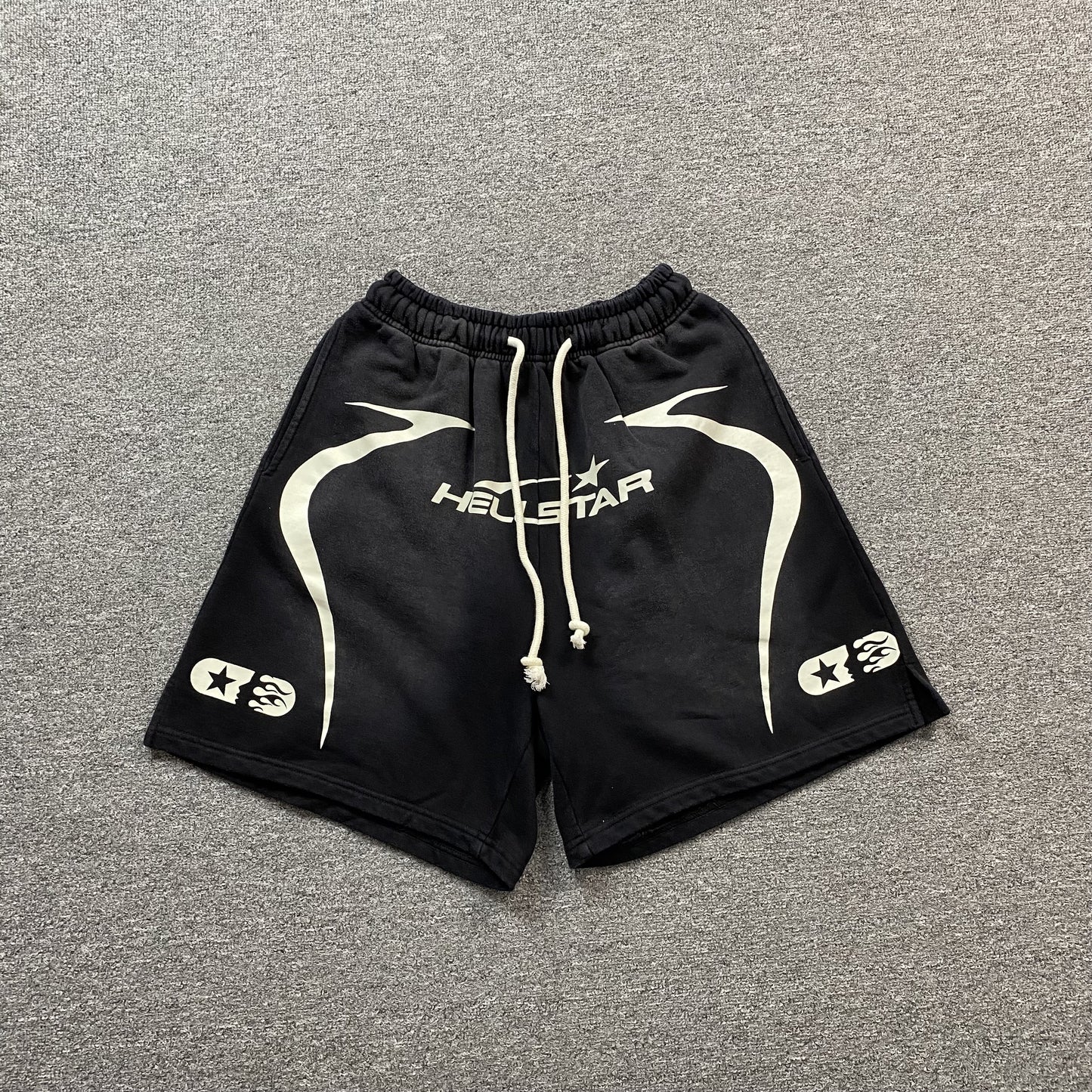 hellstar-warm-up-shorts-black-Drip Store Argentina