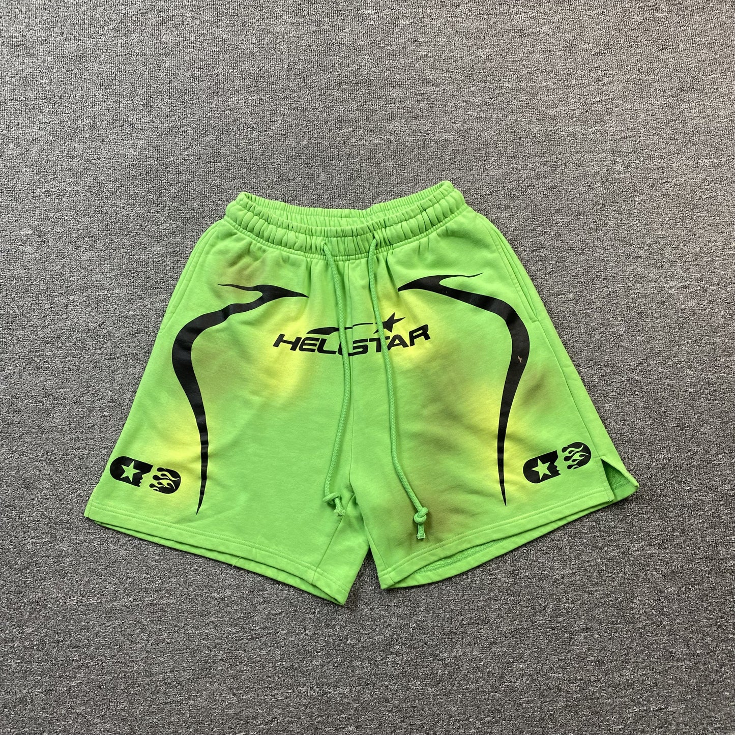 hellstar-warm-up-shorts-green-Drip Store Argentina