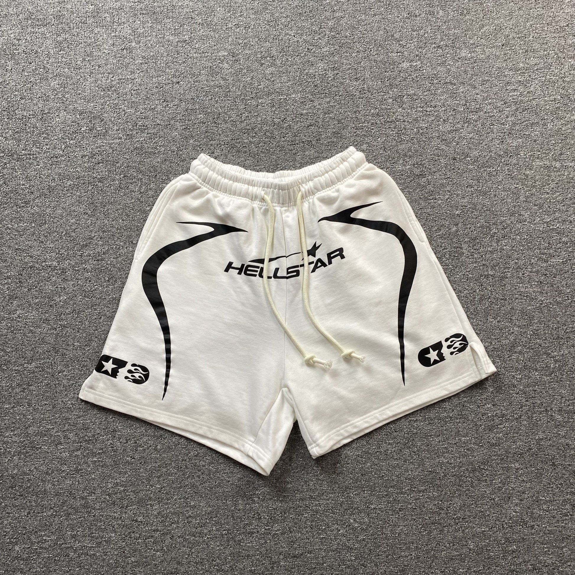 hellstar-warm-up-shorts-white-Drip Store Argentina