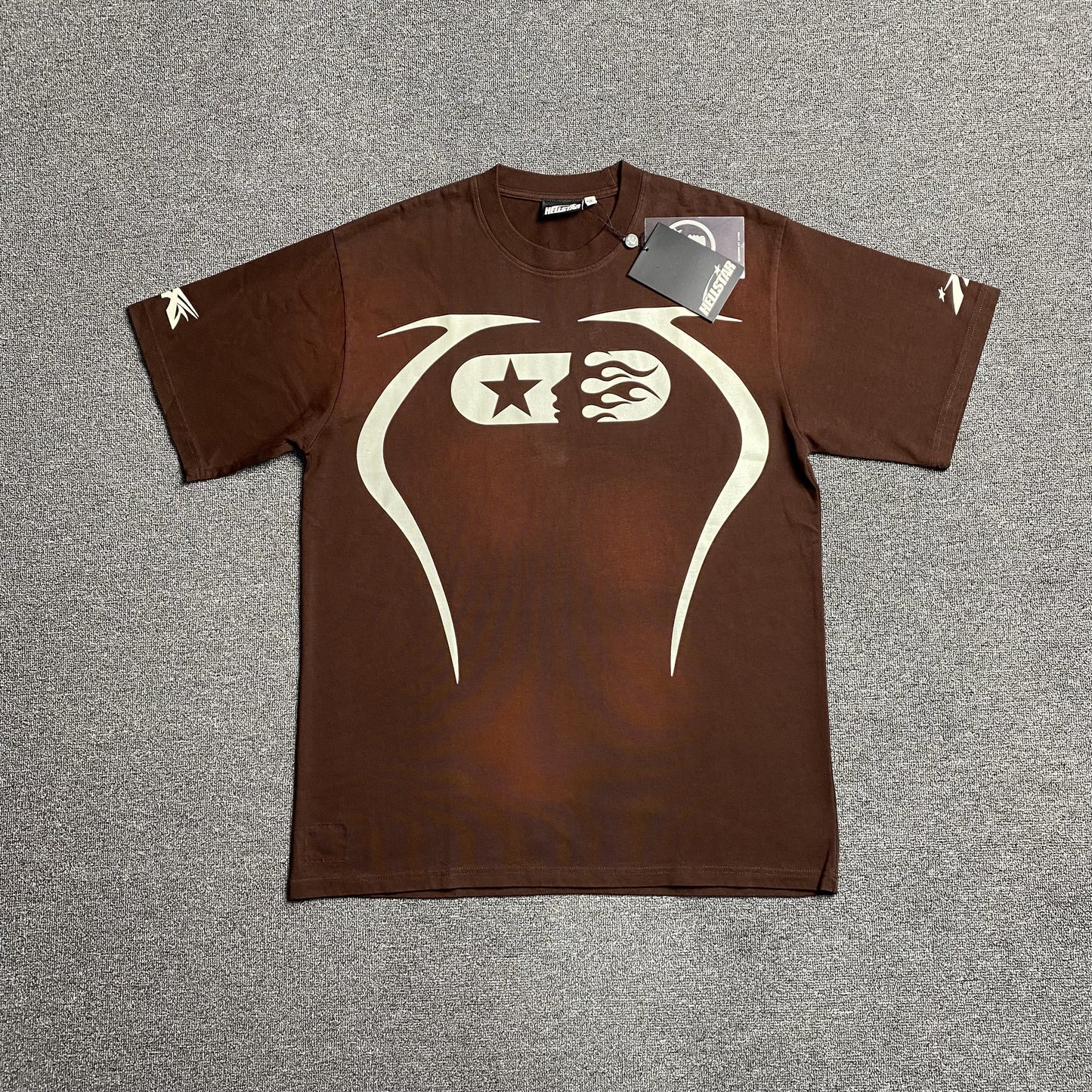 hellstar-warm-up-tee-brown-Drip Store Argentina