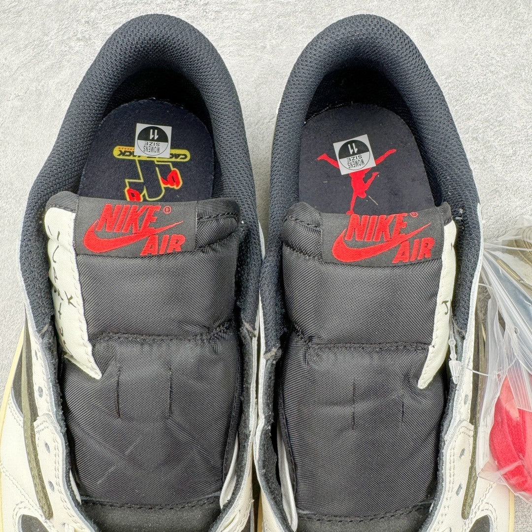 JORDAN 1 LOW OG X TRAVIS SCOTT OLIVE