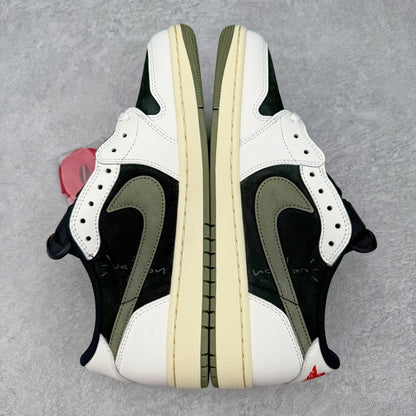 JORDAN 1 LOW OG X TRAVIS SCOTT OLIVE