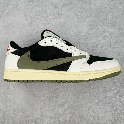 JORDAN 1 LOW OG X TRAVIS SCOTT OLIVE