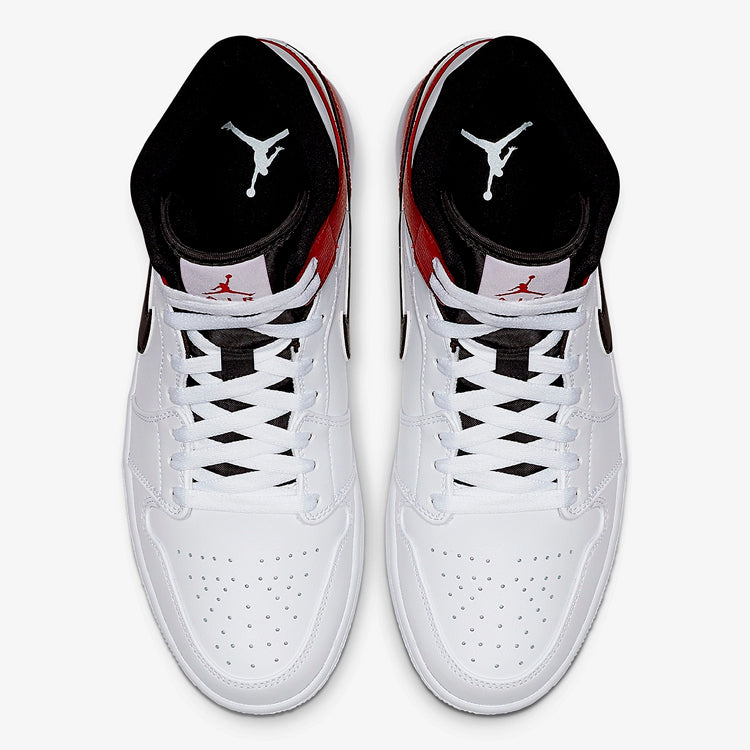 jordan-1-mid-white-black-gym-red-3-Drip Store Argentina