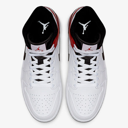 jordan-1-mid-white-black-gym-red-3-Drip Store Argentina