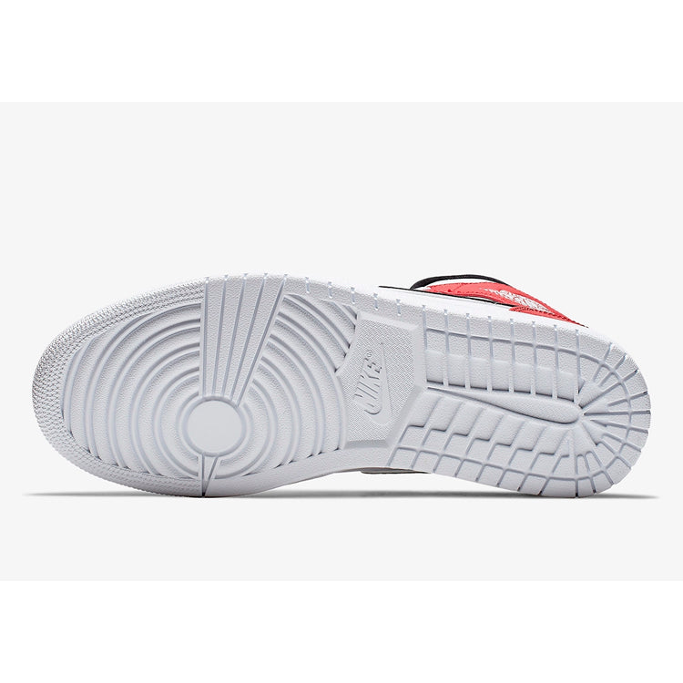 jordan-1-mid-white-black-gym-red-4-Drip Store Argentina