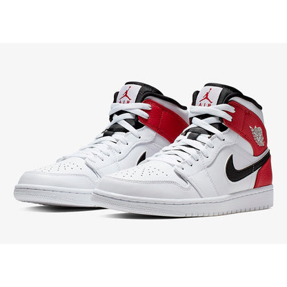 jordan-1-mid-white-black-gym-red-Drip Store Argentina