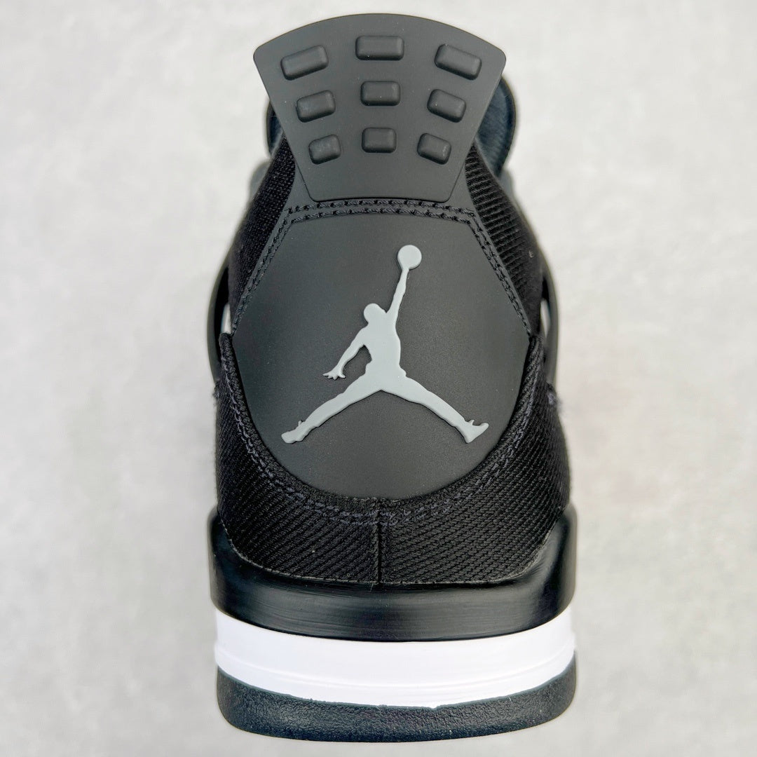 Jordan 4 Retro Black Canvas