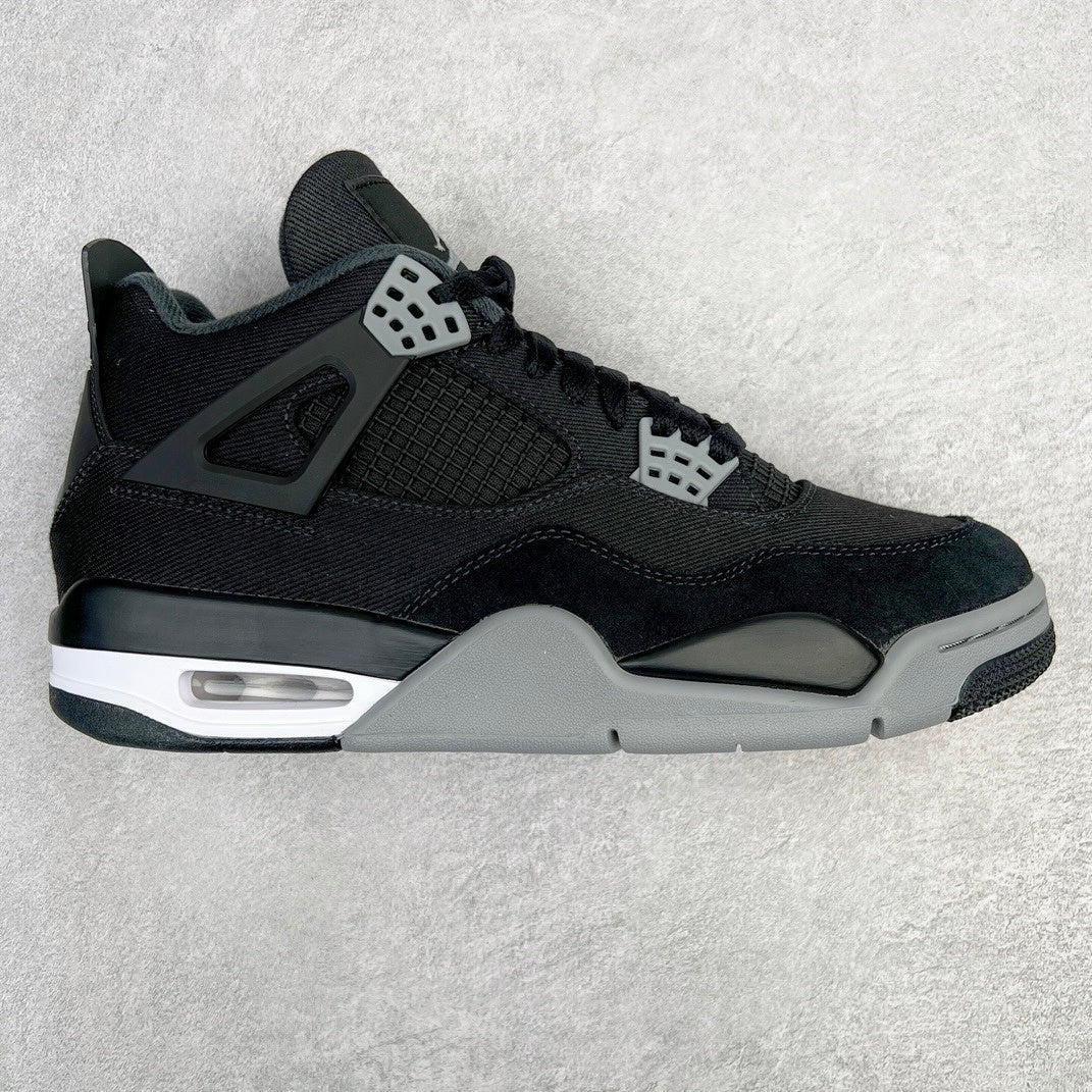 Jordan 4 Retro Black Canvas