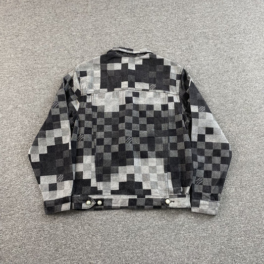 Campera Louis Vuitton Damier Damoflage Jean Negra