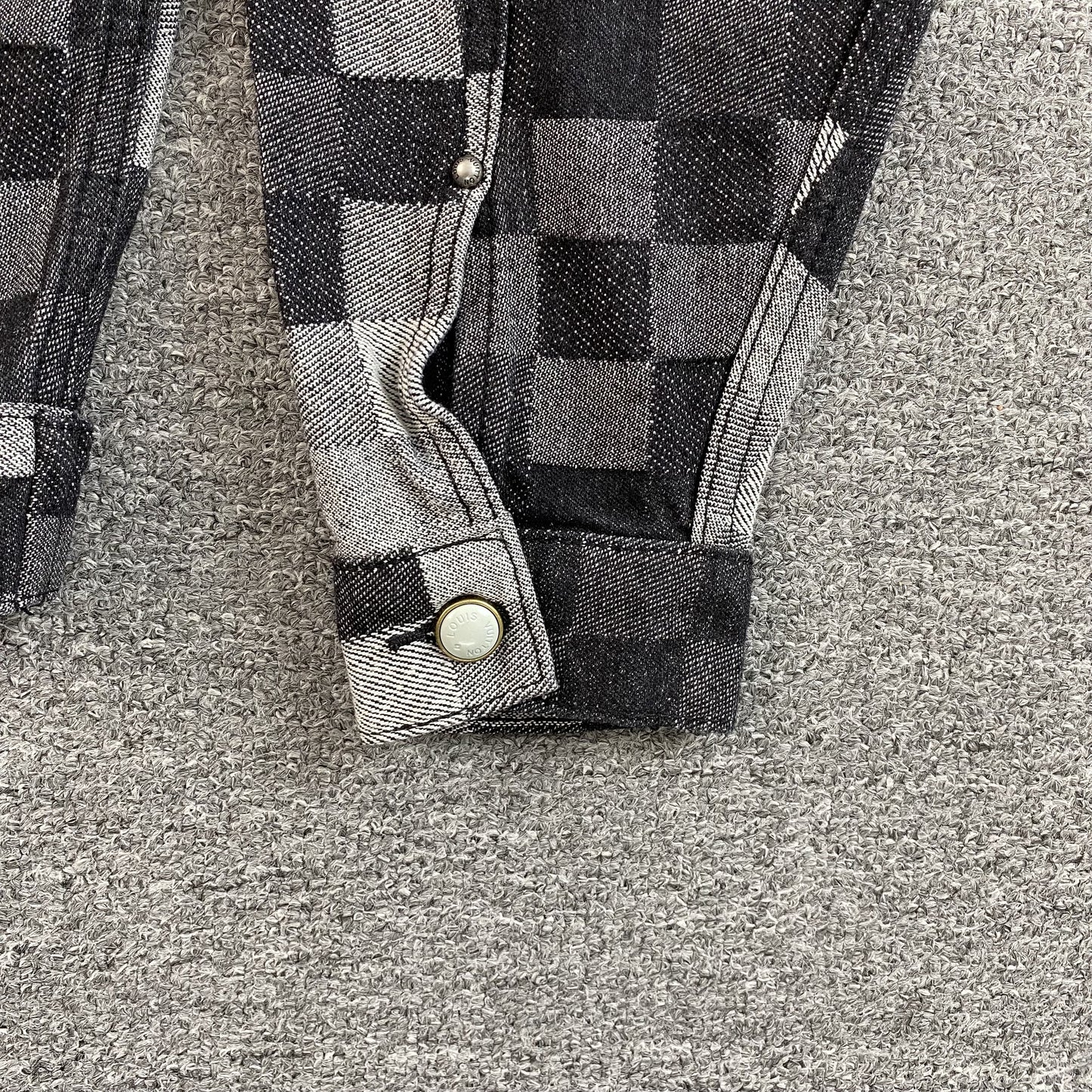 Campera Louis Vuitton Damier Damoflage Jean Negra