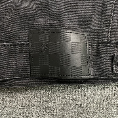 Campera Louis Vuitton Damier Jean Negra