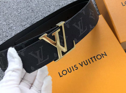 louis-vuitton-monogram-gold-lv-initials-belt-black-2-Drip Store Argentina