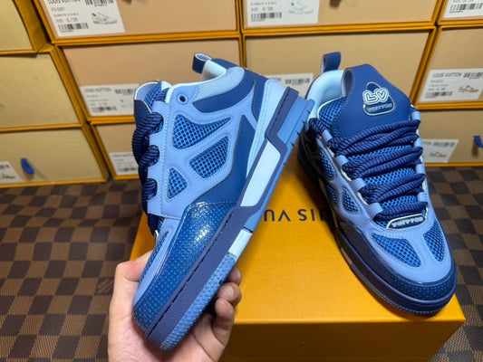 Louis Vuitton Skate Sneaker Azul