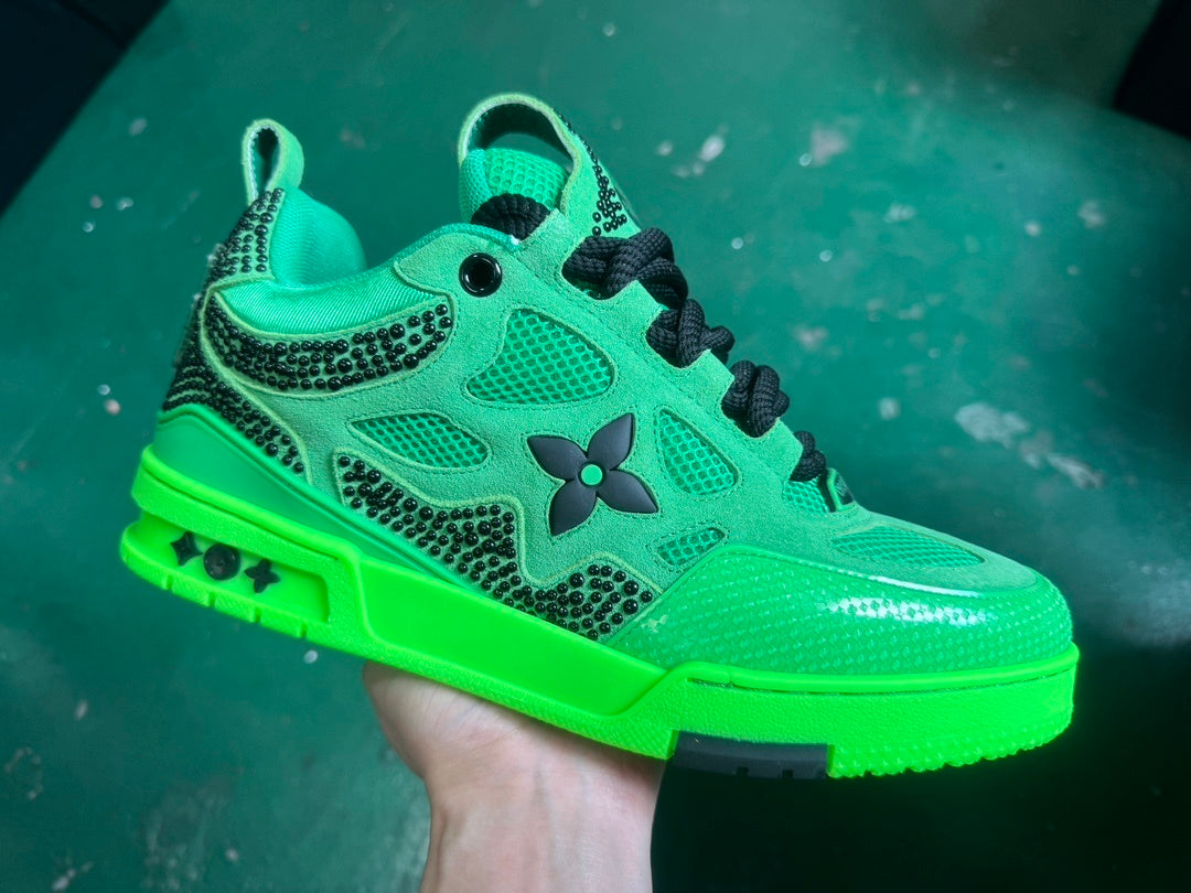 Louis Vuitton Skate Sneaker Crystal Verde