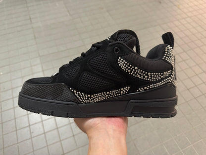 Louis Vuitton Skate Sneaker Grey Studded