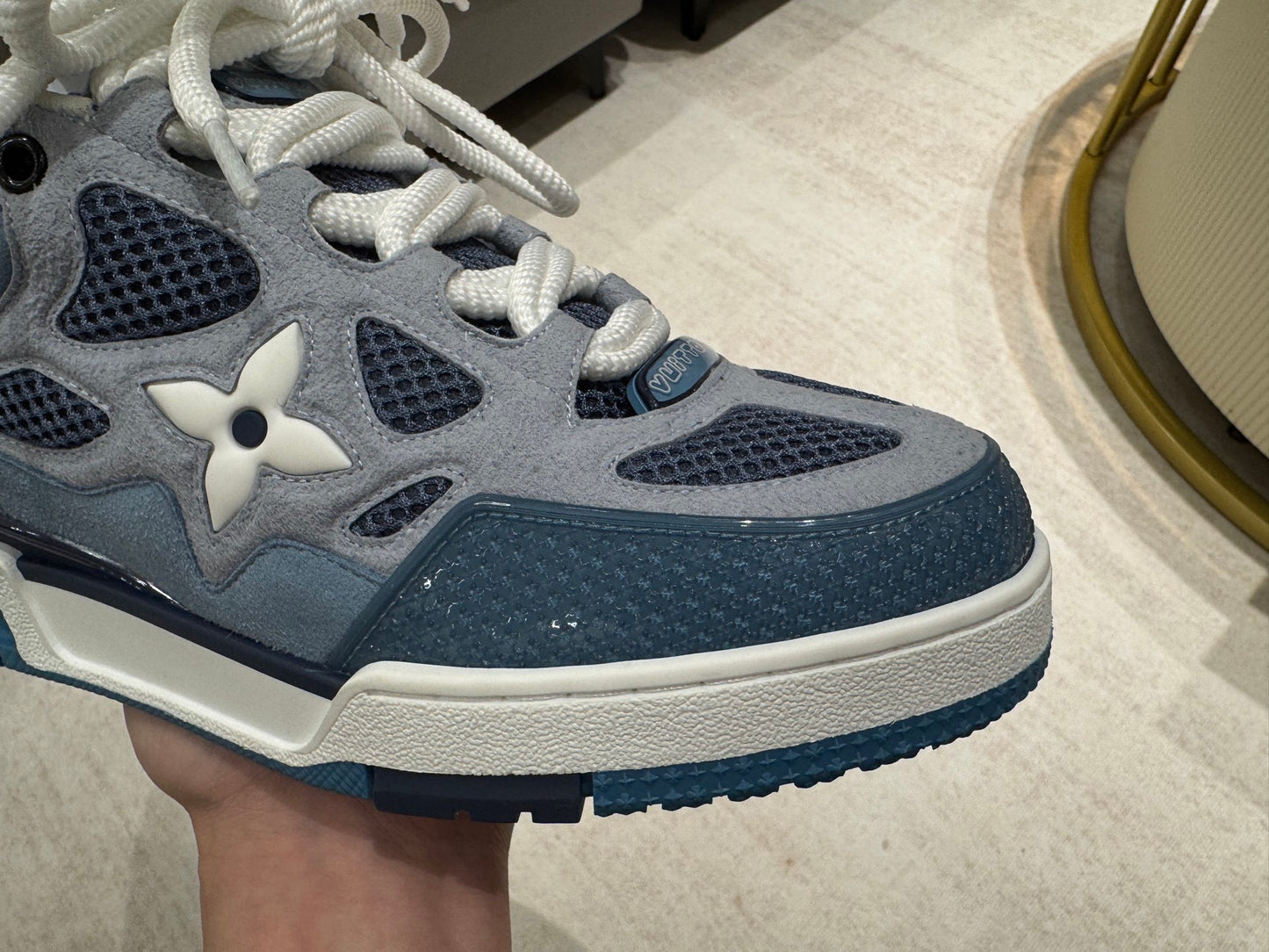 Louis Vuitton Skate Sneaker Luxury Azul