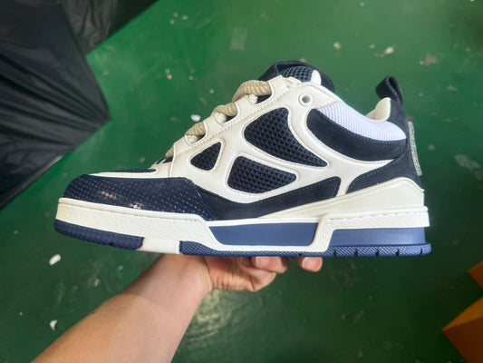 Louis Vuitton Skate Sneaker Navy Blanco