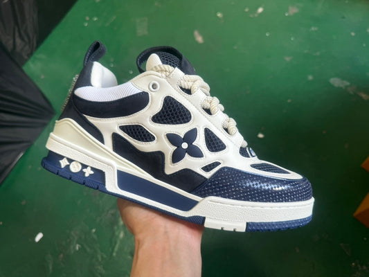 Louis Vuitton Skate Sneaker Navy Blanco