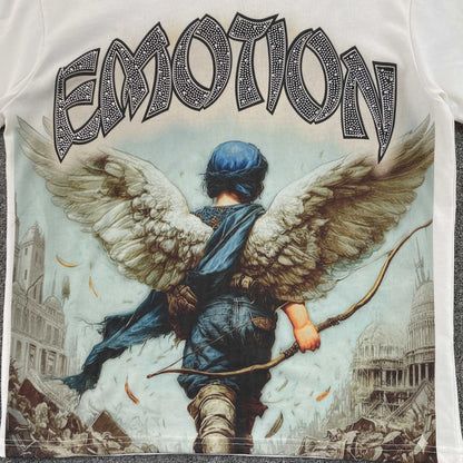 Remera Mixed Emotion Arch Angel Blanca