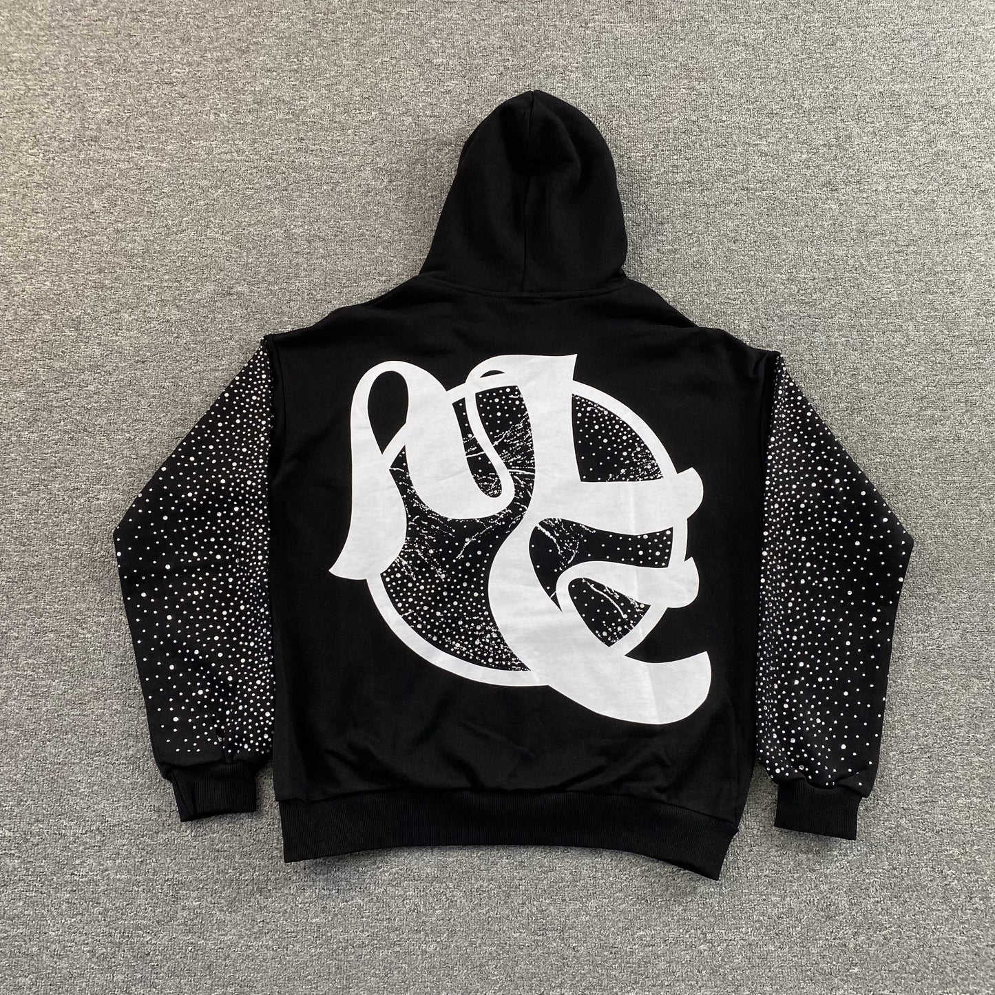 Buzo Mixed Emotion Archer Rhinestone Negro