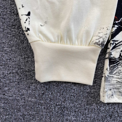 Remera Mixed Emotion Art Club Crema