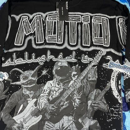 Remera Mixed Emotion Astro Negra