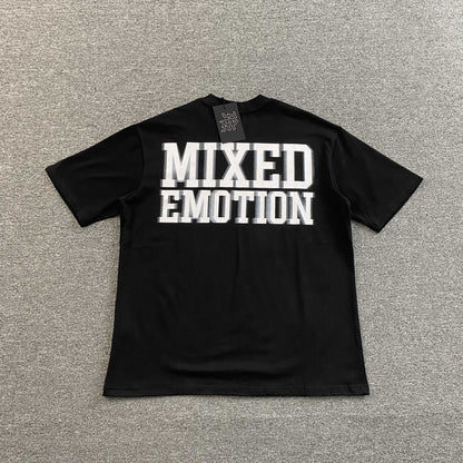 Remera Mixed Emotion Blur Negra